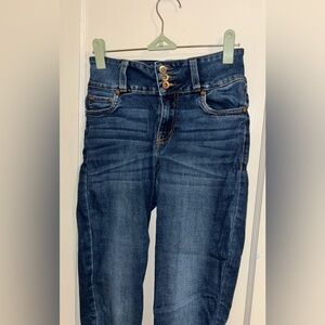 Kendall & Kylie The Ultra Babe skinny Blue Jeans